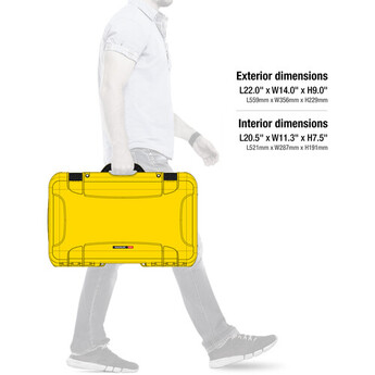 Nanuk Protective 935 Case with Padded Dividers (Yellow) — thumbnail 7