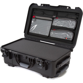 Nanuk Protective 935 Case with Foam Insert and Lid Organizer (Black)