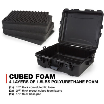 Nanuk Protective 945 Case with Foam (Black) — thumbnail 5