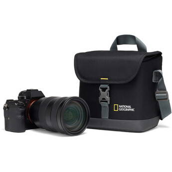 National geographic Shoulder Bag (Black, Small) — thumbnail 6