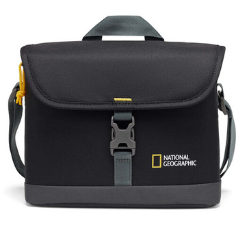 National geographic Shoulder Bag (Black, Medium)