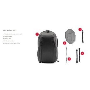 Peak design Everyday Backpack Zip (20L, Ash) — thumbnail 8