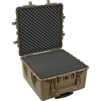Pelican 1640 Transport Case with Foam (Desert Tan)