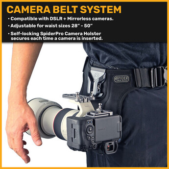 Spider Camera Holster Spiderpro Mirrorless Single Camera System v2 — thumbnail 13