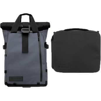 Wandrd PRVKE 21L Photo Bundle with Essential Camera Cube (Aegean Blue)