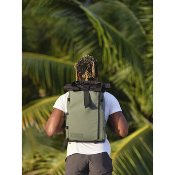 Wandrd PRVKE Lite 11L Backpack (Green) — thumbnail 13