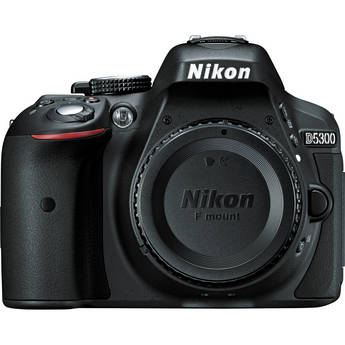 Nikon D5300 DSLR Camera (Black)