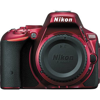 Nikon D5500 DSLR Camera (Body Only, Red)