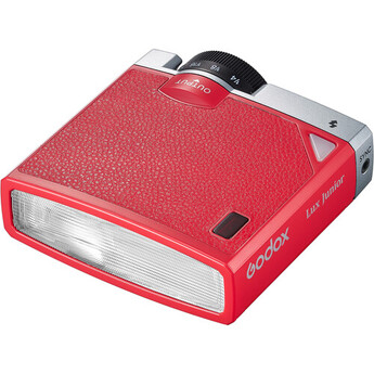 Godox Lux Junior Retro Camera Flash (Red) LUX JUNIOR RED Greentoe