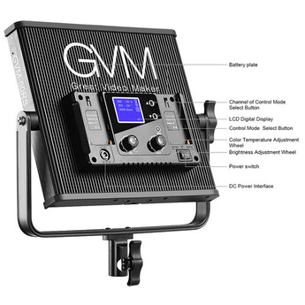 Gvm-50RS 50w 15v/120-220v RGB LED Panel Light — thumbnail 10