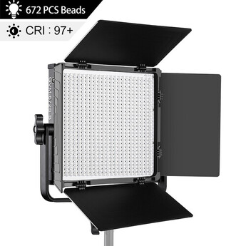 Gvm-672S-B 40w 14.8v/110-220 3200-5600K BC LED Panel — thumbnail 2
