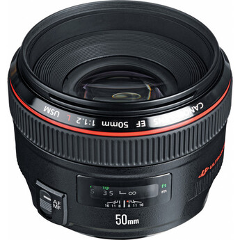 Canon Normal EF 50mm f/1.2L USM Autofocus Lens