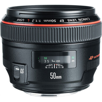 Canon Normal EF 50mm f/1.2L USM Autofocus Lens — thumbnail 2