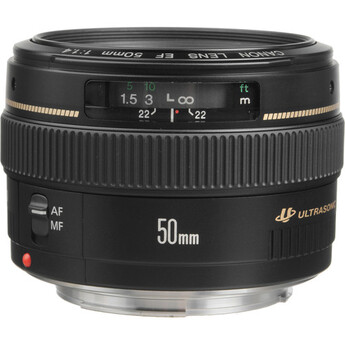 Canon Normal EF 50mm f/1.4 USM Autofocus Lens