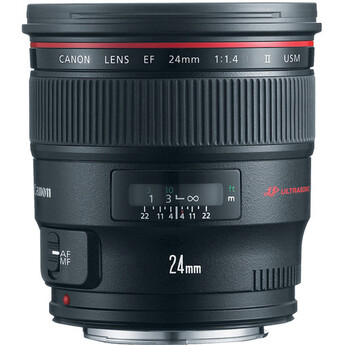 Canon EF 24mm f/1.4L II USM Autofocus Lens — thumbnail 2