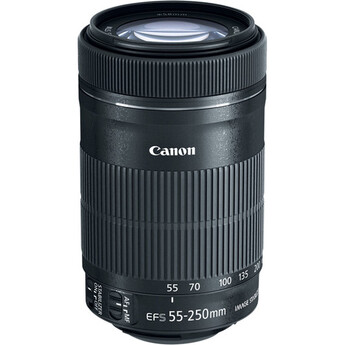 Canon EF-S 55-250mm f/4-5.6 IS STM Telephoto Zoom Lens — thumbnail 2