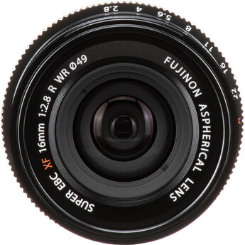 Fujifilm XF 16mm f/2.8 R WR Lens (Black) — thumbnail 8