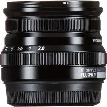 Fujifilm XF 16mm f/2.8 R WR Lens (Black) — thumbnail 9