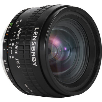 Lensbaby Velvet 28mm f/2.5 Lens for Pentax K (Black)