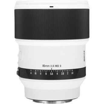 Meike 85mm f/1.4 II Lens (Sony E, Black & White)