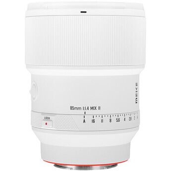 Meike 85mm f/1.4 II Lens (Sony E, White)