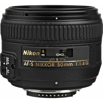 Nikon AF-S Nikkor 50mm f/1.4G Autofocus Lens — thumbnail 2