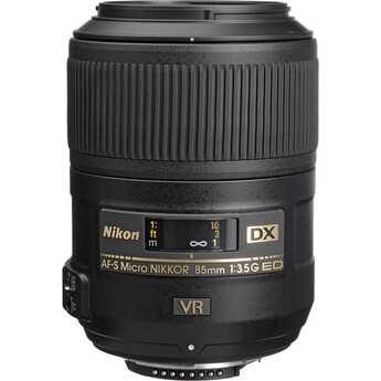 Nikon AF-S DX Micro NIKKOR 85mm f/3.5G ED VR Lens — thumbnail 2