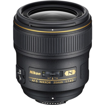 Nikon AF-S NIKKOR 35mm f/1.4G Wide-Angle Lens