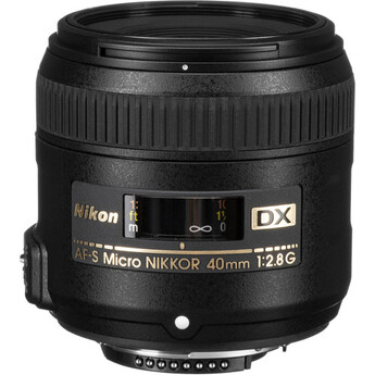 Nikon 40mm f/2.8G AF-S DX Micro-Nikkor Lens