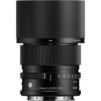 Sigma 90mm f/2.8 DG Contemporary Lens (L-Mount, Black)