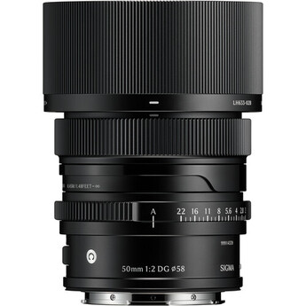 Sigma 50mm f/2 DG Contemporary Lens (L-Mount, Black)