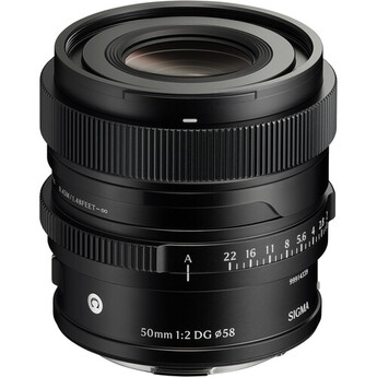 Sigma 50mm f/2 DG Contemporary Lens (L-Mount, Black) — thumbnail 2