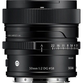 Sigma 50mm f/2 DG Contemporary Lens (L-Mount, Black) — thumbnail 3