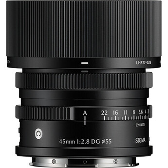 Sigma 45mm f/2.8 DG Contemporary Lens (L-Mount, Black)