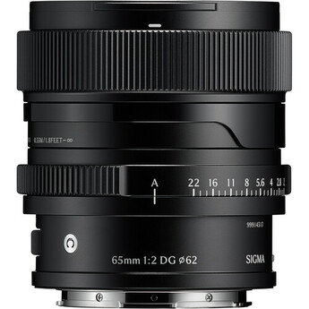 Sigma 65mm f/2 DG Contemporary Lens (L-Mount, Black) — thumbnail 3