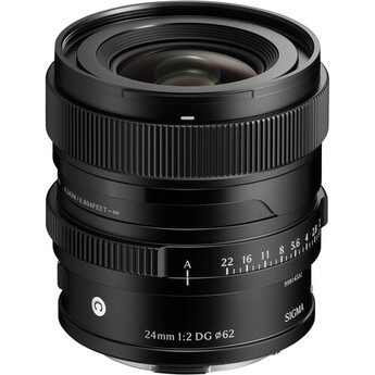 Sigma 24mm f/2 DG Contemporary Lens (L-Mount, Black) — thumbnail 2