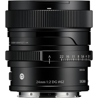 Sigma 24mm f/2 DG Contemporary Lens (L-Mount, Black) — thumbnail 3