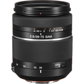 Sony SAL-2875 28-75mm f/2.8 SAM Constant Aperture Zoom Lens