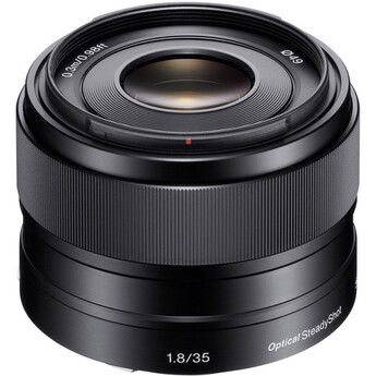 Sony 35mm f/1.8 OSS E-mount Prime Lens