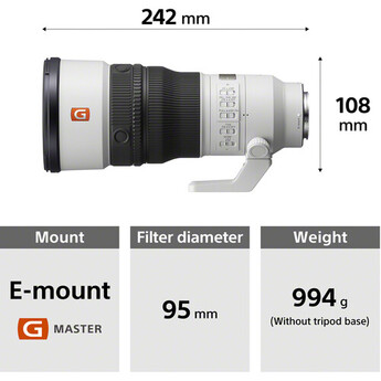 Sony FE 400mm f/4.5 GM OSS Lens (Sony E) — thumbnail 26