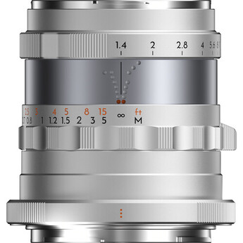 Thypoch Simera 50mm f/1.4 Lens (Nikon Z, Silver) — thumbnail 2
