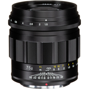 Voigtlander Nokton 75mm f/1.5 Aspherical Lens (Nikon Z)