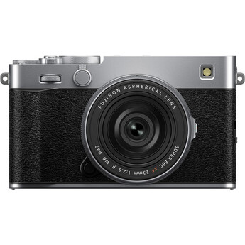 Fujifilm X-E5 Mirrorless Camera with XF 23mm f/2.8 Lens (Silver)