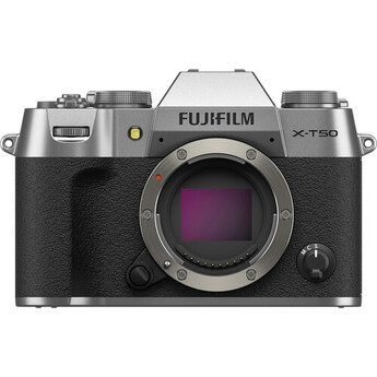 Fujifilm X-T50 Mirrorless Camera (Silver)