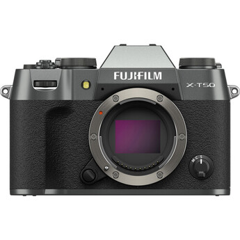 Fujifilm X-T50 Mirrorless Camera (Charcoal Silver)