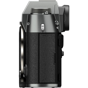 Fujifilm X-T50 Mirrorless Camera (Charcoal Silver) — thumbnail 3