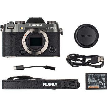 Fujifilm X-T50 Mirrorless Camera (Charcoal Silver) — thumbnail 6