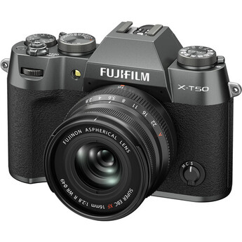 Fujifilm X-T50 Mirrorless Camera (Charcoal Silver) — thumbnail 9