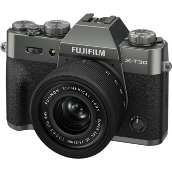 Fujifilm X-T30 III Mirrorless Camera with 13-33mm f/3.5-6.3 Lens (Charcoal Silver) — thumbnail 12