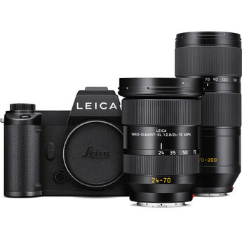 Leica SL3-P Mirrorless Camera with 24-70mm & 70-200mm Lenses